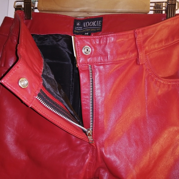 kookie leather pants